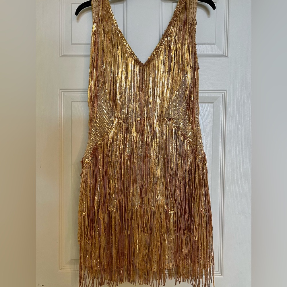 Gold Tassle Dress (Taylor Swift)
